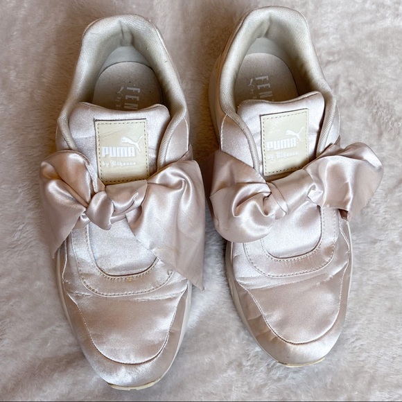 Fenty by Rhianna Puma bow sneakers pink tint - Picture 5 of 7